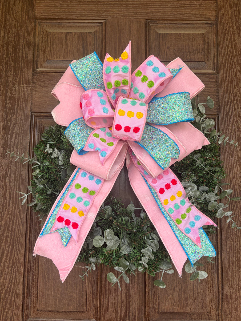 Pink Fun Colorful Bow