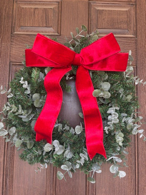 Red Velvet Vintage BOW