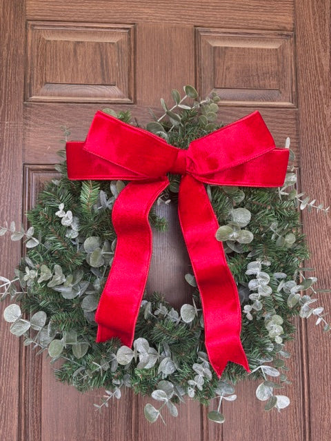 Red Velvet Vintage BOW