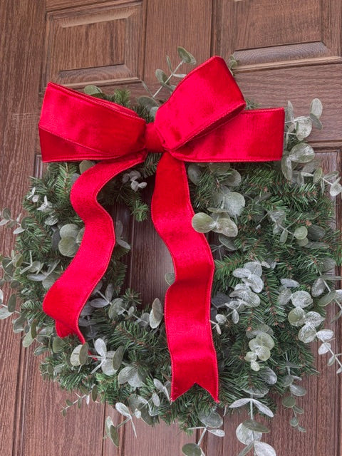 Red Velvet Vintage BOW